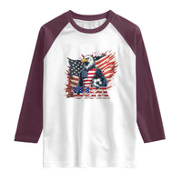 American Eagle And Soccer USA 2026 Supporter Raglan Shirt