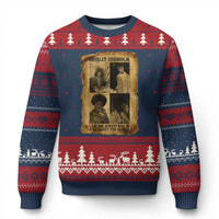Shirley Chisholm Catalyst For Change Quote Ugly Christmas Sweater Womens History Month