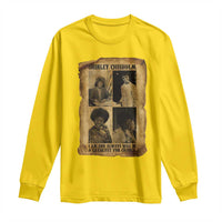 Shirley Chisholm Catalyst For Change Quote Long Sleeve Shirt Womens History Month