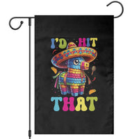 Funny Cinco De Mayo Pinata Garden Flag Id Hit That
