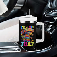 Funny Cinco De Mayo Pinata Tumbler With Handle Id Hit That