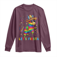 Mexican Fiesta Pinata Long Sleeve Shirt Funny Cinco De Mayo