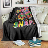 Funny Cinco De Mayo Pinata Candy Party Throw Blanket Oh Snap