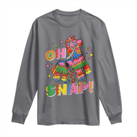 Funny Cinco De Mayo Pinata Candy Party Long Sleeve Shirt Oh Snap