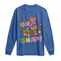 Funny Cinco De Mayo Pinata Candy Party Long Sleeve Shirt Oh Snap