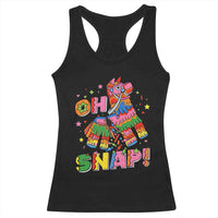 Funny Cinco De Mayo Pinata Candy Party Racerback Tank Top Oh Snap