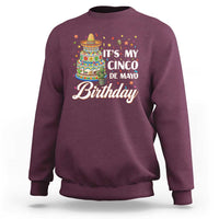 Funny Cinco De Mayo Birthday Sweatshirt Mexican Fiesta Theme Party