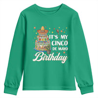 Funny Cinco De Mayo Birthday Youth Sweatshirt Mexican Fiesta Theme Party