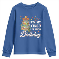 Funny Cinco De Mayo Birthday Youth Sweatshirt Mexican Fiesta Theme Party
