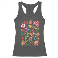 Trendy Floral Fiesta Celebration Racerback Tank Top In My Cinco De Mayo Era
