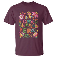 Trendy Floral Fiesta Celebration T Shirt In My Cinco De Mayo Era