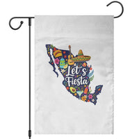 Cinco De Mayo Party Mexican Map Garden Flag Lets Fiesta