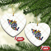 Cinco De Mayo Party Mexican Map Ceramic Ornament Lets Fiesta