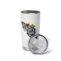Cinco De Mayo Party Mexican Map Tumbler Cup Lets Fiesta
