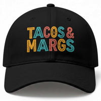 Tacos And Margaritas Lover Baseball Cap Cinco De Mayo Fiesta
