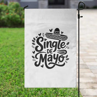 Funny Mexican Party Gift Garden Flag Single De Mayo Squad