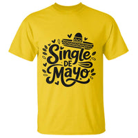 Funny Mexican Party Gift T Shirt Single De Mayo Squad