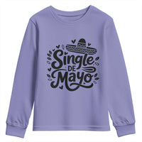 Funny Mexican Party Gift Youth Sweatshirt Single De Mayo Squad