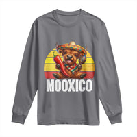 Funny Highland Cow MooXico Long Sleeve Shirt Cinco De Mayo Fiesta Party