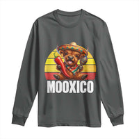 Funny Highland Cow MooXico Long Sleeve Shirt Cinco De Mayo Fiesta Party
