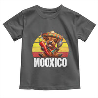 Funny Highland Cow MooXico Toddler T Shirt Cinco De Mayo Fiesta Party