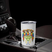 Cinco De Mayo Summer Party Tumbler Cup Funny Parrots Drinking Margaritas