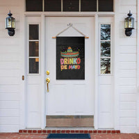 Funny Cinco De Mayo Day Drinking Fiesta Party Garden Flag Drinko De Mayo