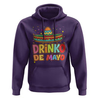 Funny Cinco De Mayo Day Drinking Fiesta Party Hoodie Drinko De Mayo