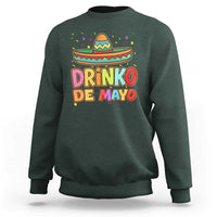 Funny Cinco De Mayo Day Drinking Fiesta Party Sweatshirt Drinko De Mayo