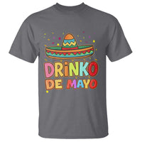 Funny Cinco De Mayo Day Drinking Fiesta Party T Shirt Drinko De Mayo