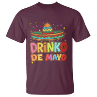 Funny Cinco De Mayo Day Drinking Fiesta Party T Shirt Drinko De Mayo
