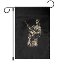 4th Of July Rock N Roll Garden Flag Funny Statue Of Liberty Playing Guitar