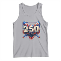 Patriotic Baseball Drip Tank Top USA 250th Anniversary Gift