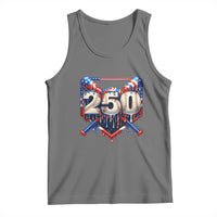 Patriotic Baseball Drip Tank Top USA 250th Anniversary Gift