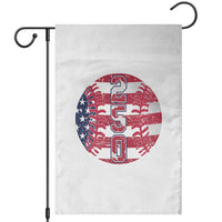 USA 250th Anniversary Baseball Garden Flag Patriotic Athlete Gift