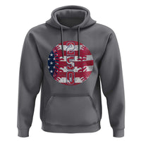 USA 250th Anniversary Baseball Hoodie Patriotic Athlete Gift