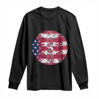 USA 250th Anniversary Baseball Long Sleeve Shirt Patriotic Athlete Gift
