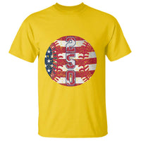 USA 250th Anniversary Baseball T Shirt Patriotic Athlete Gift