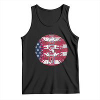 USA 250th Anniversary Baseball Tank Top Patriotic Athlete Gift