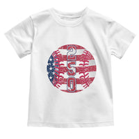 USA 250th Anniversary Baseball Toddler T Shirt Patriotic Athlete Gift