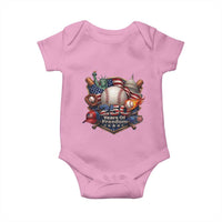 USA 250 Years Of Freedom Baseball Graphic Baby Onesie