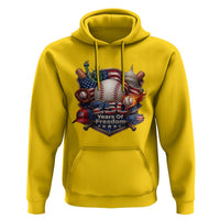 USA 250 Years Of Freedom Baseball Graphic Hoodie