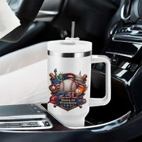USA 250 Years Of Freedom Baseball Graphic Tumbler With Handle