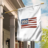 USA Flag Baseball Garden Flag America 250th Anniversary Gift