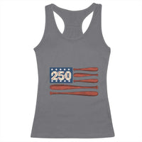 USA Flag Baseball Racerback Tank Top America 250th Anniversary Gift