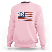 USA Flag Baseball Sweatshirt America 250th Anniversary Gift