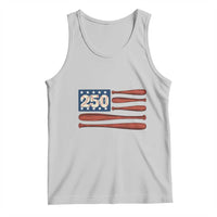 USA Flag Baseball Tank Top America 250th Anniversary Gift