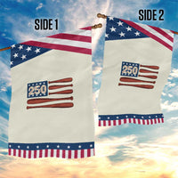 USA Flag Baseball Patriotic Garden Flag America 250th Anniversary Gift