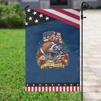 Floral Baseball Graphic Patriotic Garden Flag USA 250th Anniversary Gift