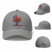 Patriotic Basketball Drip Baseball Cap USA 250th Anniversary Gift